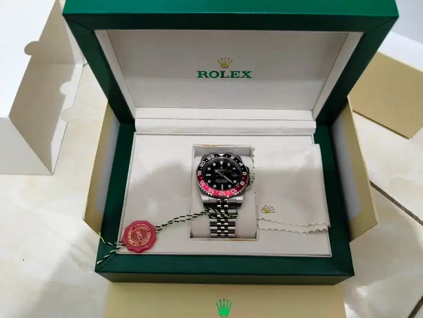 Jam Rolex GMT Master 2 Cola Automatic