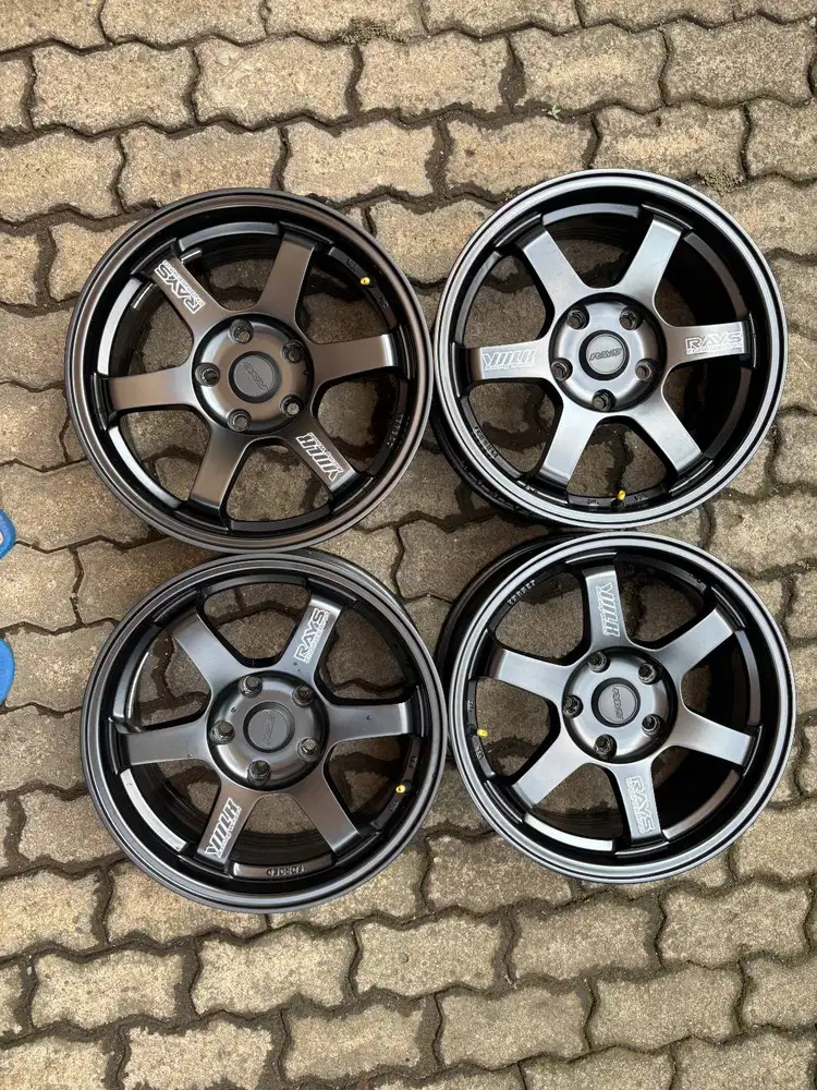 Velg JF Luxury TE37 OG SATIN BLACK