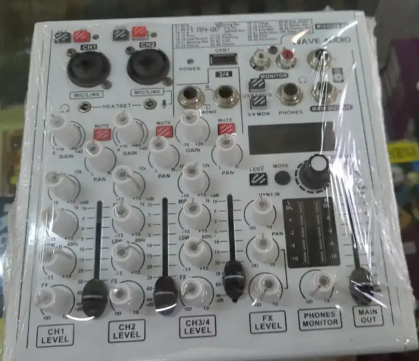 mixer wave audio 2 channel