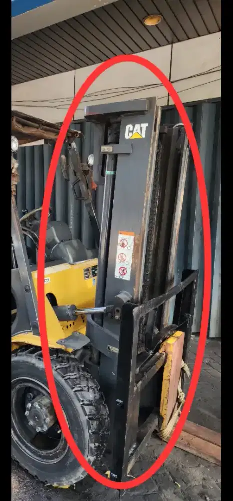 Dijual Tiang Forklift / Mast Forklift Caterpilar & Mitsubishi 3ton