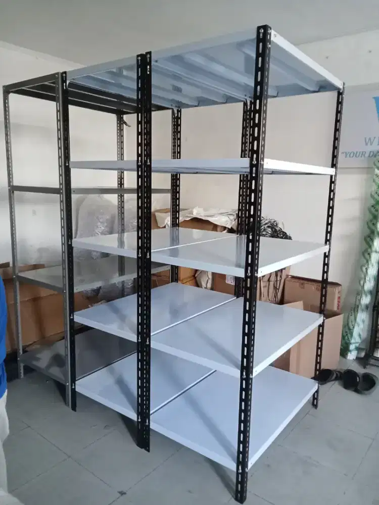 Rak besi siku rak gudang