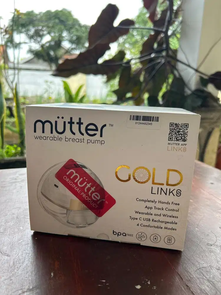 Jual cepat Pompa asi mutter gold handsfree + free penghangat asi