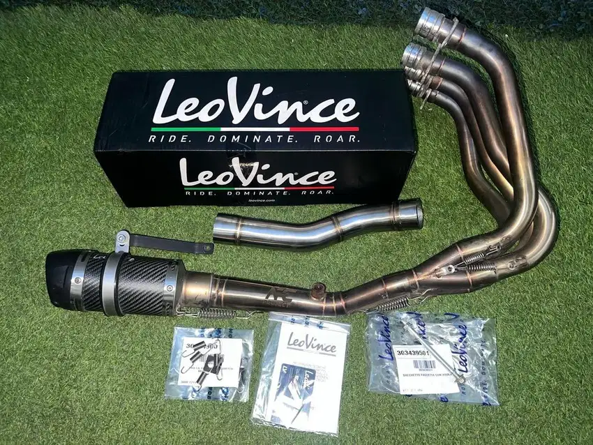 Knalpot Leovince GP Corsa Evo Short Kawasaki ZX25R Fullsystem
