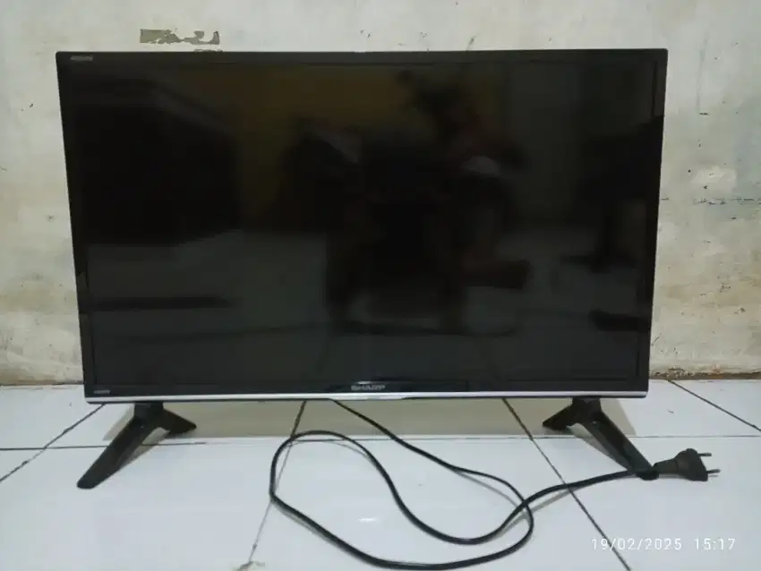 TV Sharp Aquos, 30 inci, Buat Monitor PC/Laptop/CCTV, Bisa Cod
