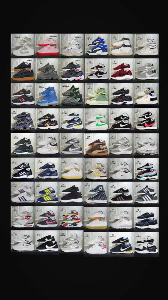 Sepatu Second All Brand Original