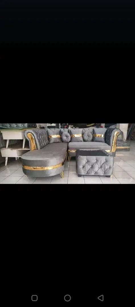 SOFA SUDUT RUANG TAMU SET