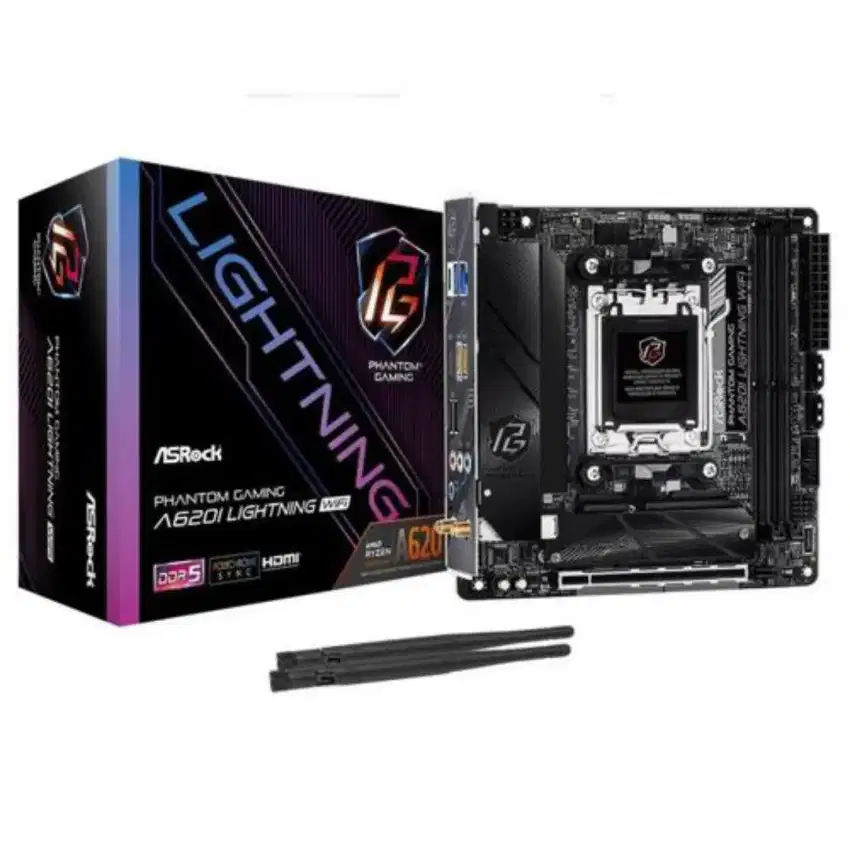 Motherboard ASRock A620I Lightning WiFi AM5 DDR5