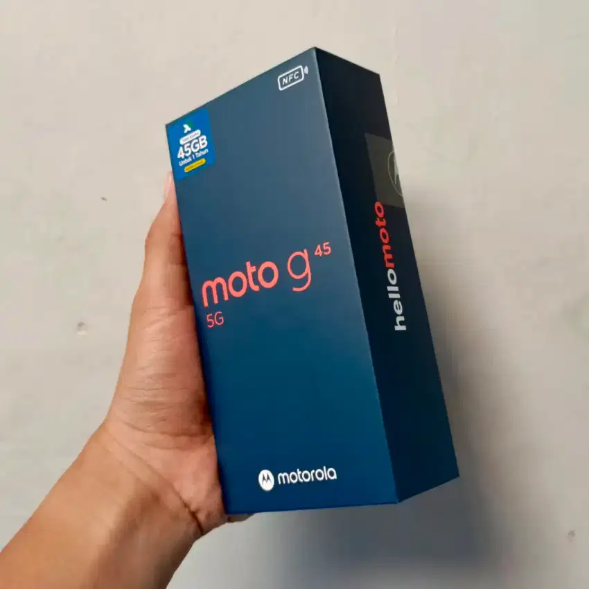 Motorola G45 5G 8/256 new (setara infinix note 50 pro tecno camon 40 )