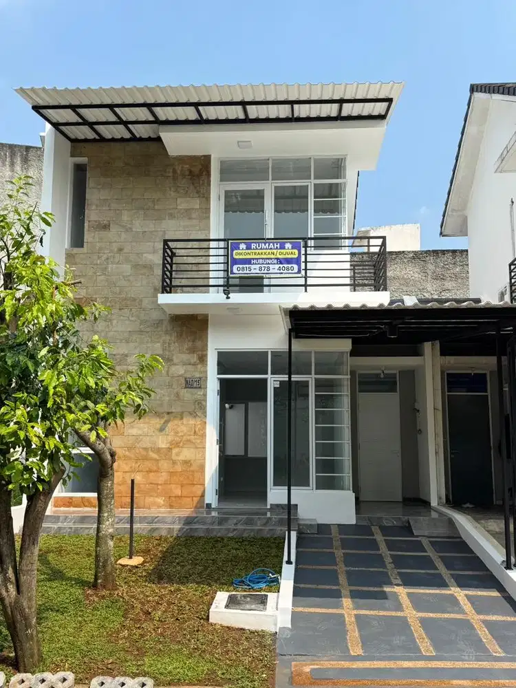Rumah di Serpong Natura City Cluster Acacia, SHM, Baru Renovasi