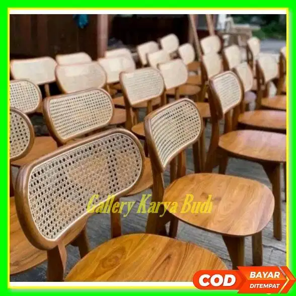 Kursi Kayu Jati Ruang Makan Cafe Restoran