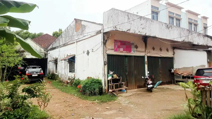 DIJUAL RUMAH BEDENG + KIOS DEKAT MITRA 10 TANJUNG API API PALEMBANG