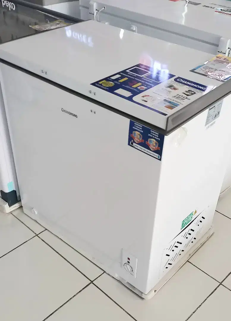 FREZZER CHANGHONG DISKON DISPLAY