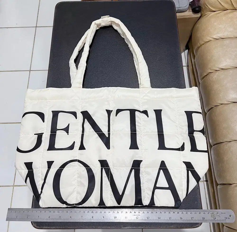 PRELOVED ORI GW Gentle Woman Puffer Bag Large