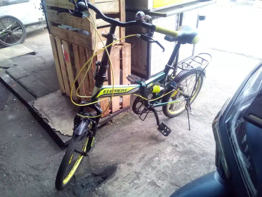 Sepeda element folding 7speed
