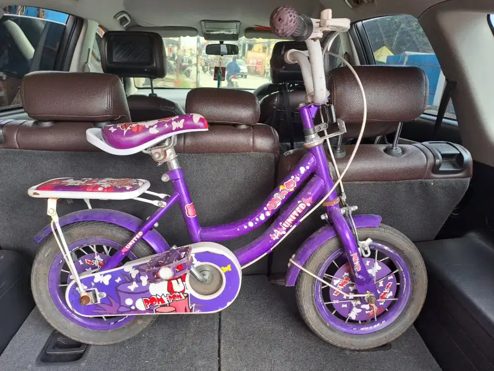 Sepeda united mini pom pom