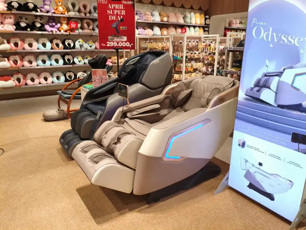 Kursi Pijat (Massage chair) relaxation,therapy,Refleksi,Penyembuhan