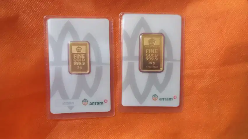 Logam Mulia Emas Antam 5 gram dan 10 gram