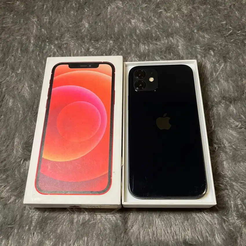 iphone 12 64 mulus fullset like new all operator
