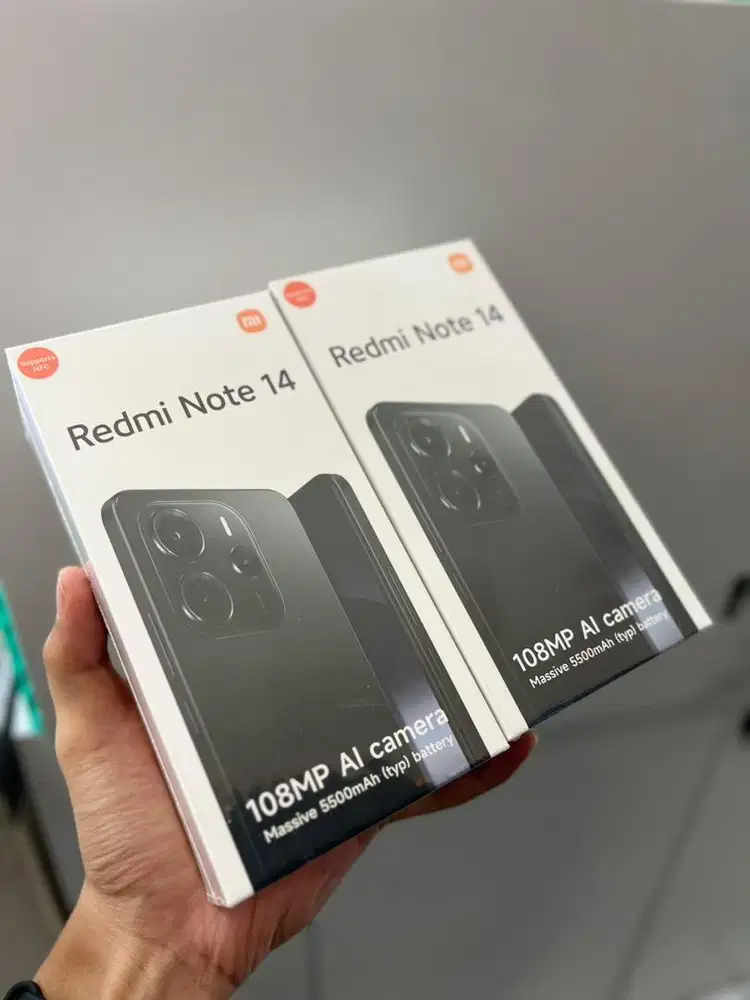 REDMI NOTE 14 4G RAM 8/128 & RAM 8/256 BARU,SEGEL,BERGARANSI