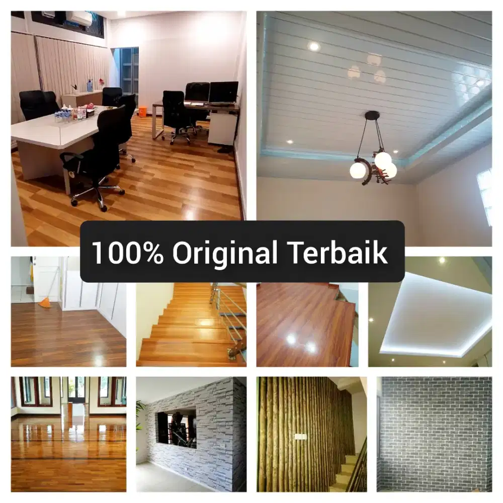 Barang istimewa lantai kayu SPC,Vinyl,parket,decking wpc,wallpanel,ori