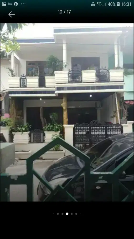 JUAL RUMAH SHM 3 LANTAI ISTIMEWA