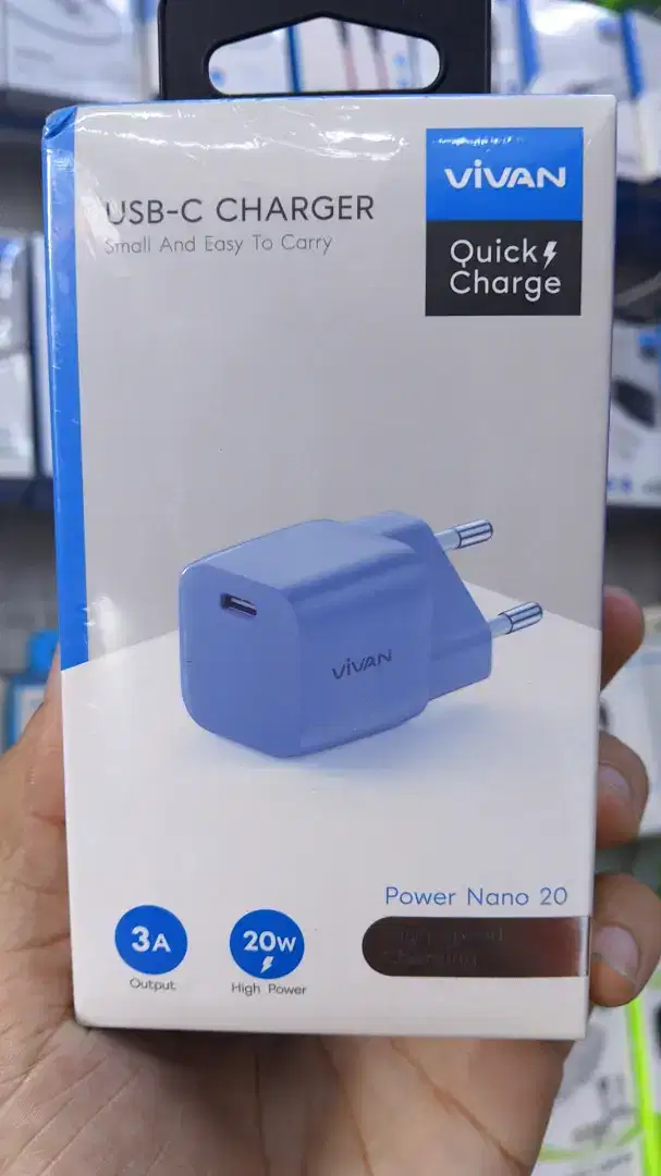 ADAPTER TYPE-C VIVAN POWER NANO 20