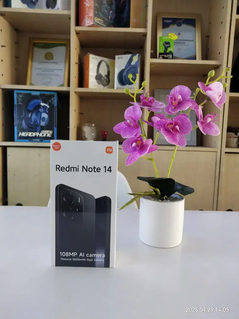 Redmi note 14 8/256 garansi resmi