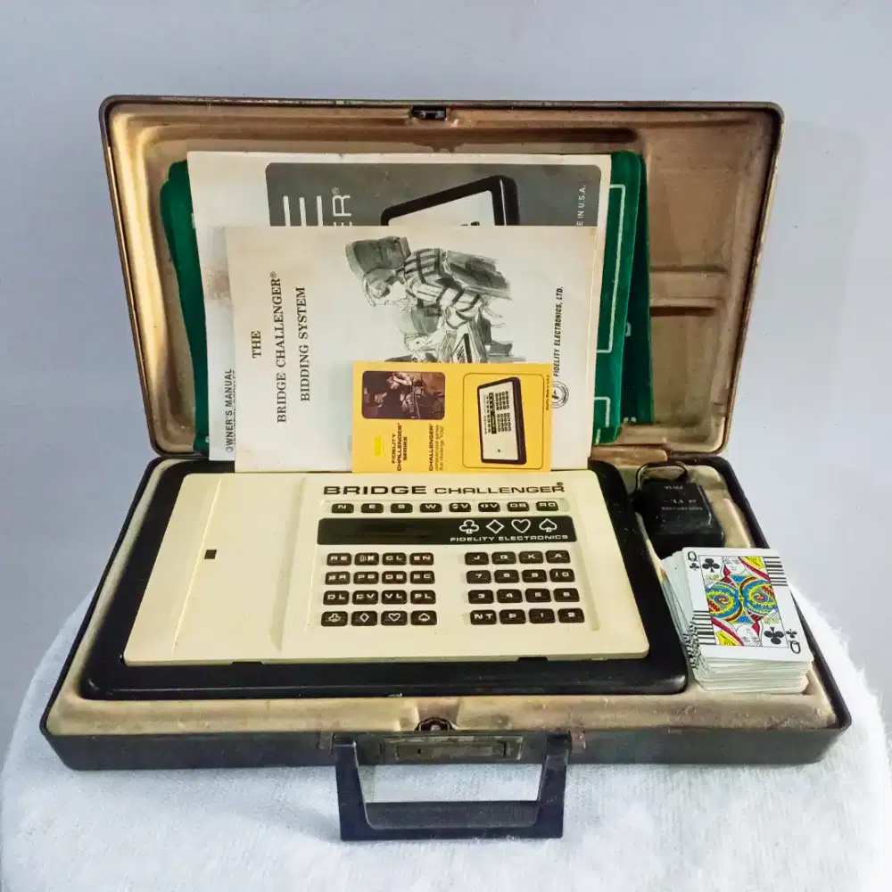 Kartu Bridge Elektronik 1975 - Bridge Challenger Fidelity Electronics