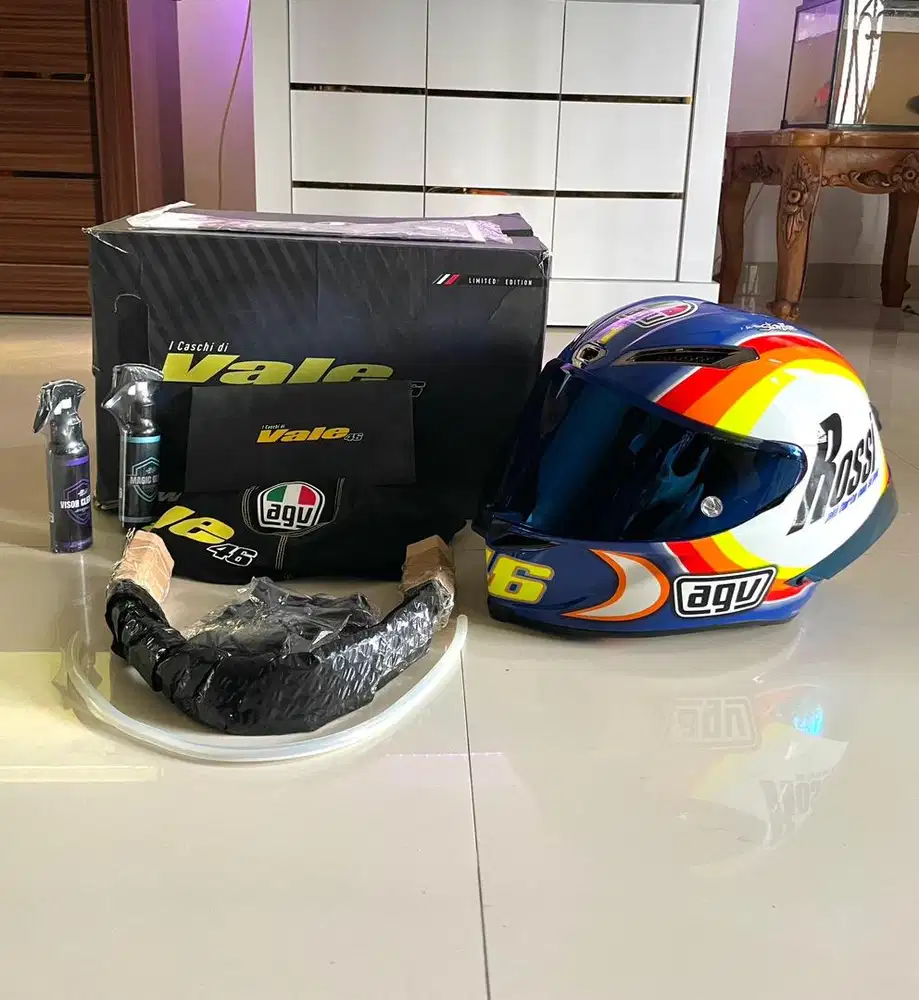 AGV Pista GP RR Rossi Winter test 2005 limited edition