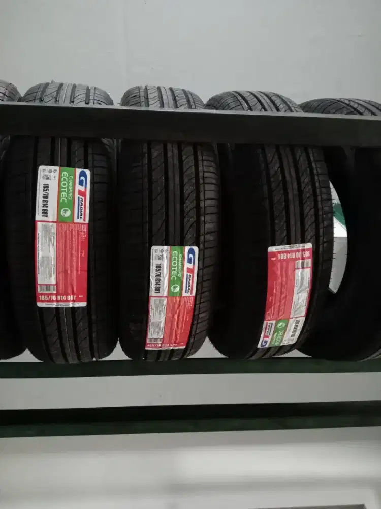 Ban luar mobil 185 70 14 merek gt