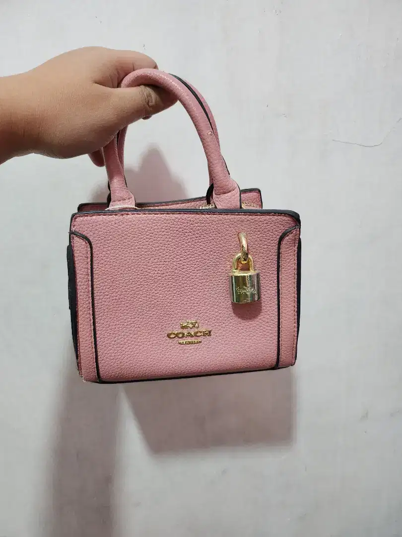 Tas coc blush pink