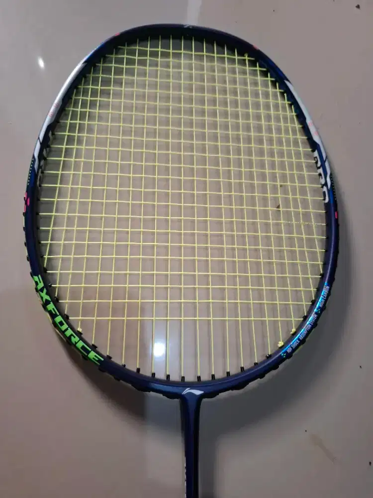 Raket Lining axforce canon pro second rasa baru