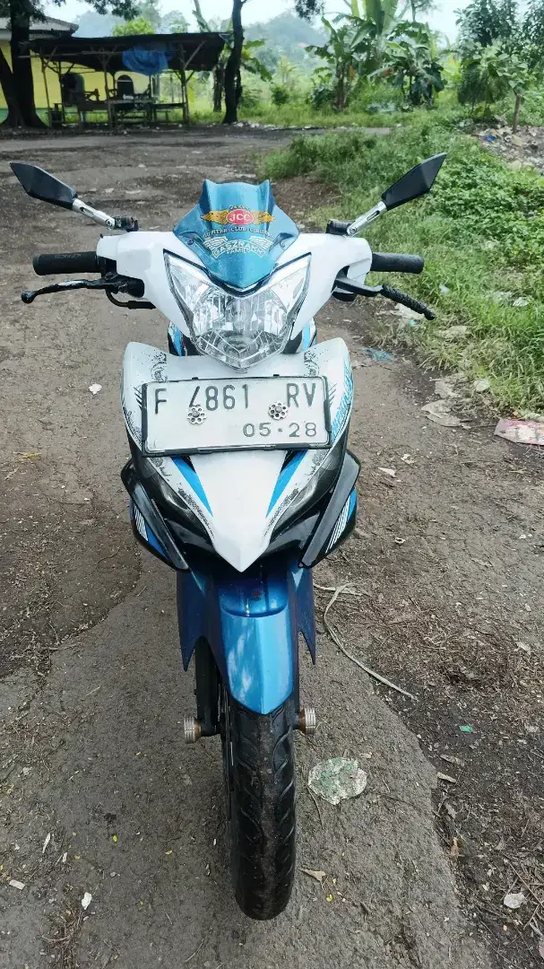 Yamaha Jupiter MX kupling tahun 2013 plat f kab pajak mti 2024 lengkap