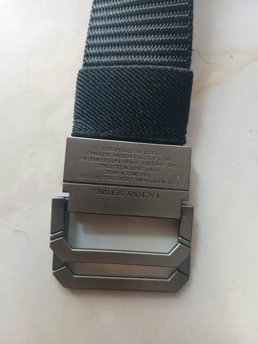 Sabuk Cowok Keren Tactical Nylon Canvas Ikat Pinggang Pria Quickly A1