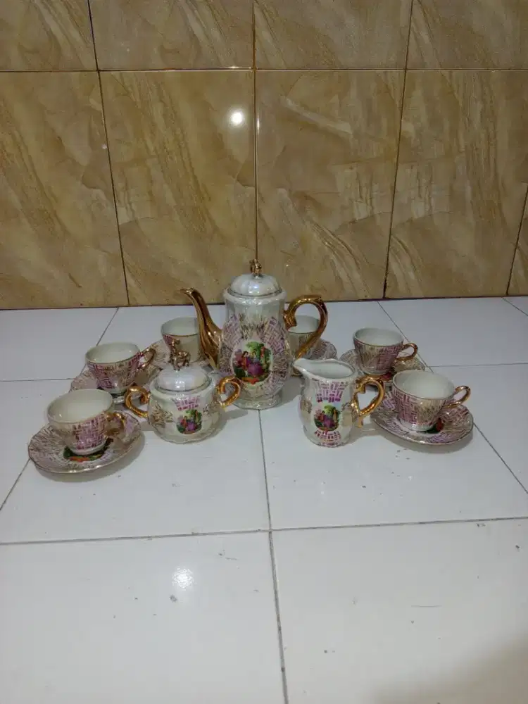 Tea set ori jadul antik