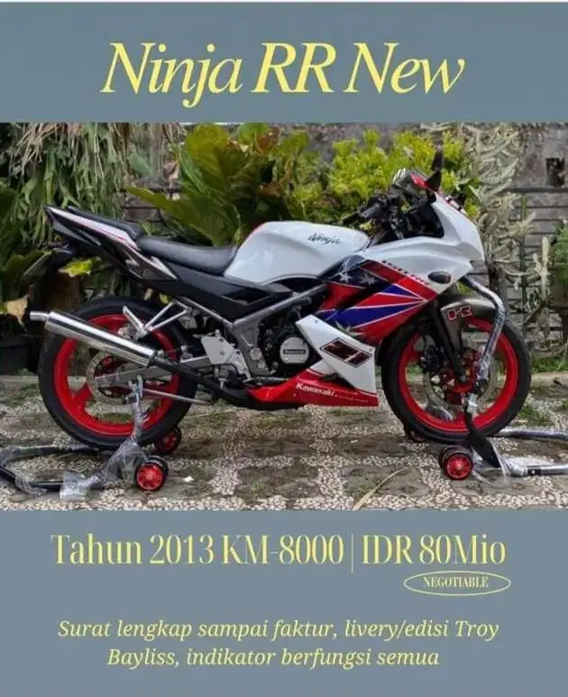 Ninja Rr limitid edition Langka