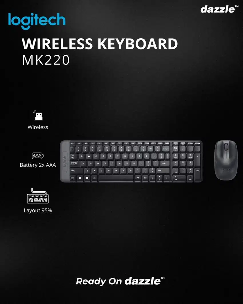Keyboard Logitech MK220