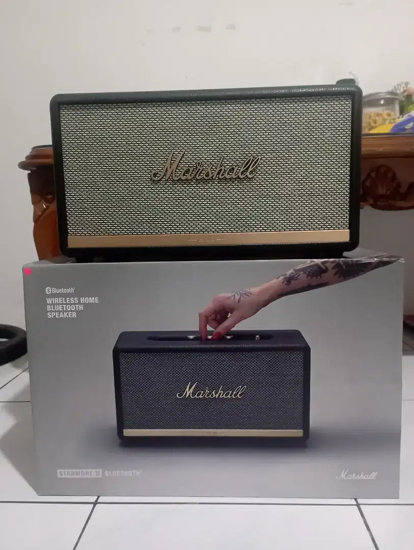 Marshall stanmore II bluetooth speaker original ada minus