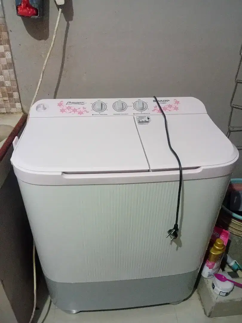 Mesin Cuci Sharp 9KG Like New
