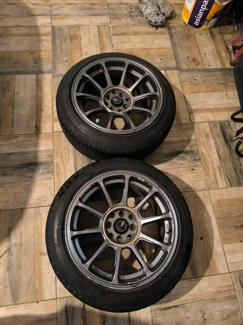 Velg HSR R16 lebar 8,5/9 lebar 7 dan Ban