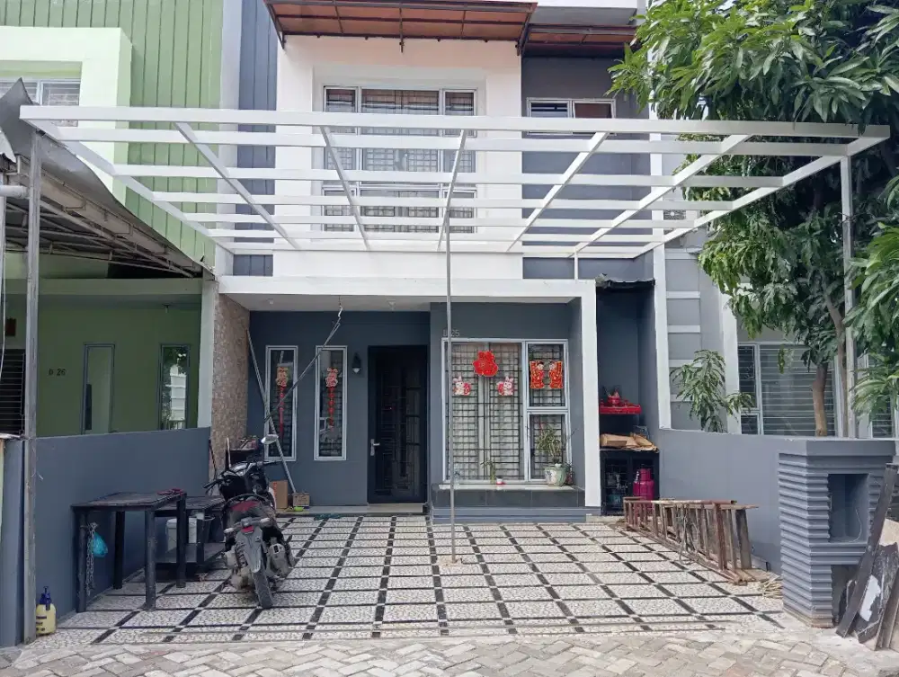 Kanopi besi baja ringan alderon pagar gerbang dll