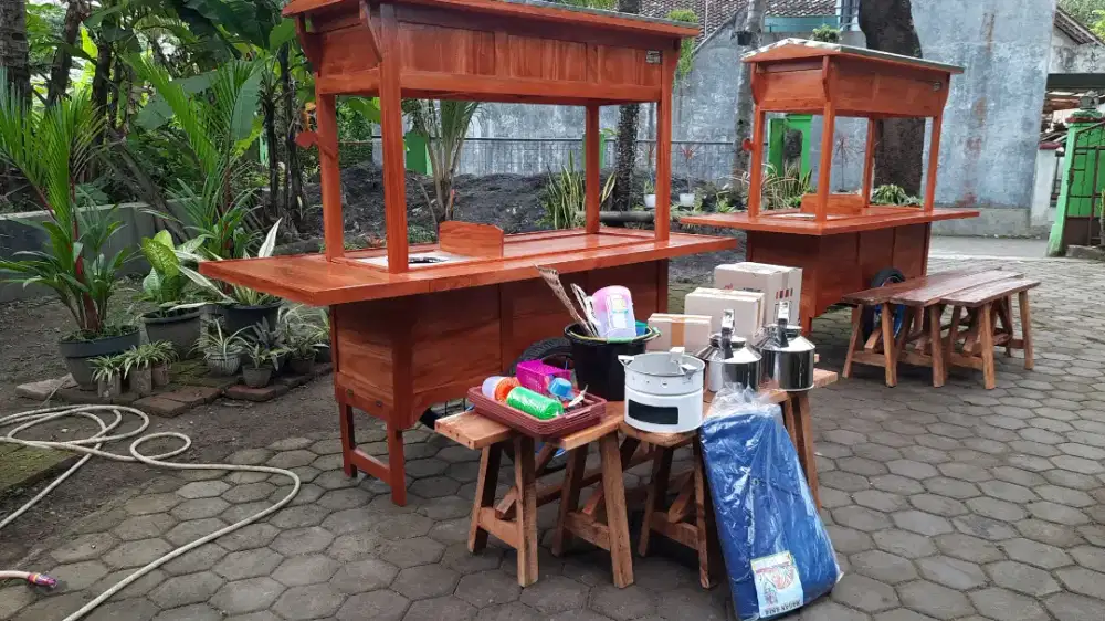 Gerobak angkringan GRATIS ONGKIR bayar COD area SEMARANG 001