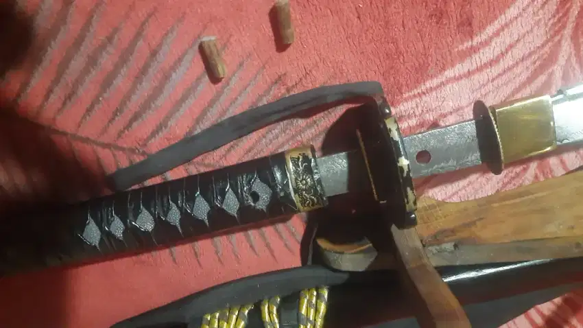 Pajangan Replika Pedang Katana Spring Steel