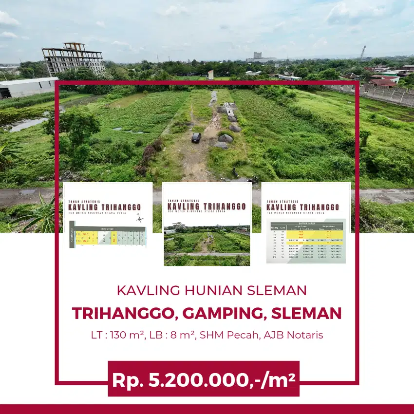 Strategis Dekat Exit Toll Trihanggo, Ideal Hunian, SHM