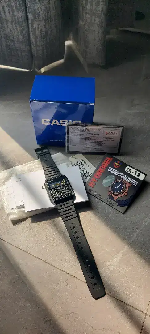 Jam Tangan Casio CA 53 Casio Calculator