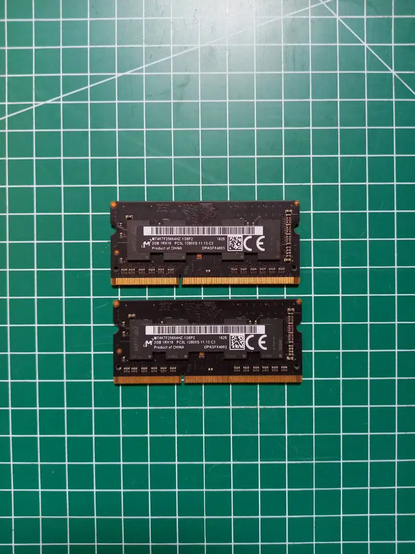 Ram DDR3 4gb Micron Black sodim Original Copotan Macbook Pro 2012 A127