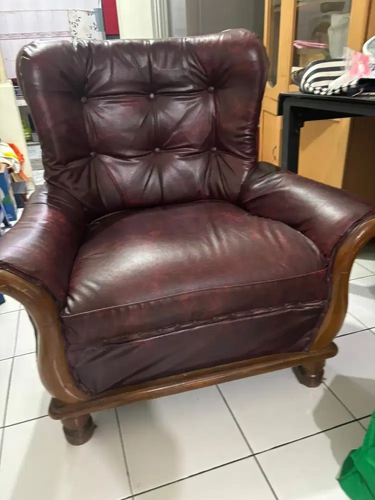 Dijual Segera Sofa Kayu Jati