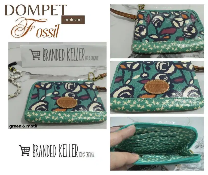 Jual Dompet Fossil 100% original all varian Etalase 2