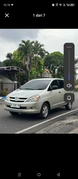 Toyota Kijang Innova 2005 Bensin