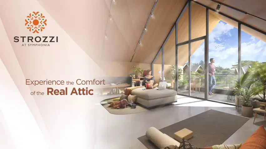Rumah Dengan Attic Room Serbaguna Strozzi Summarecon Serpong